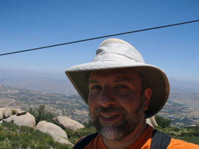 Near the top of Mt. Woodson